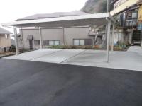 静岡市清水区Ｙ様カーポート設置工事立派な車庫が完成しました！！写真