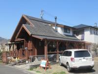 静岡市のログハウスも木部保護塗料で安心写真