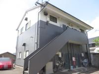 静岡市葵区アパート（ノーススペース）塗装工事シックなツートンでイメチェンしました！写真